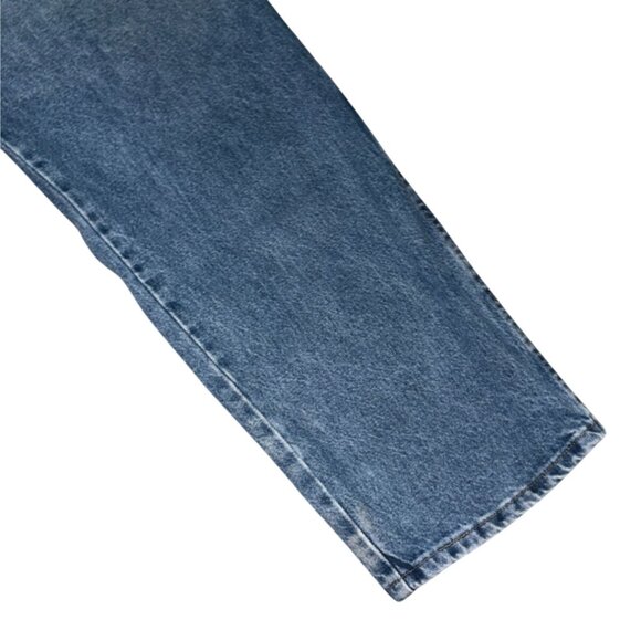 Wrangler Mens Regular Fit Denm Jeans-Medium Wash-46X30-GUC - Picture 2 of 8